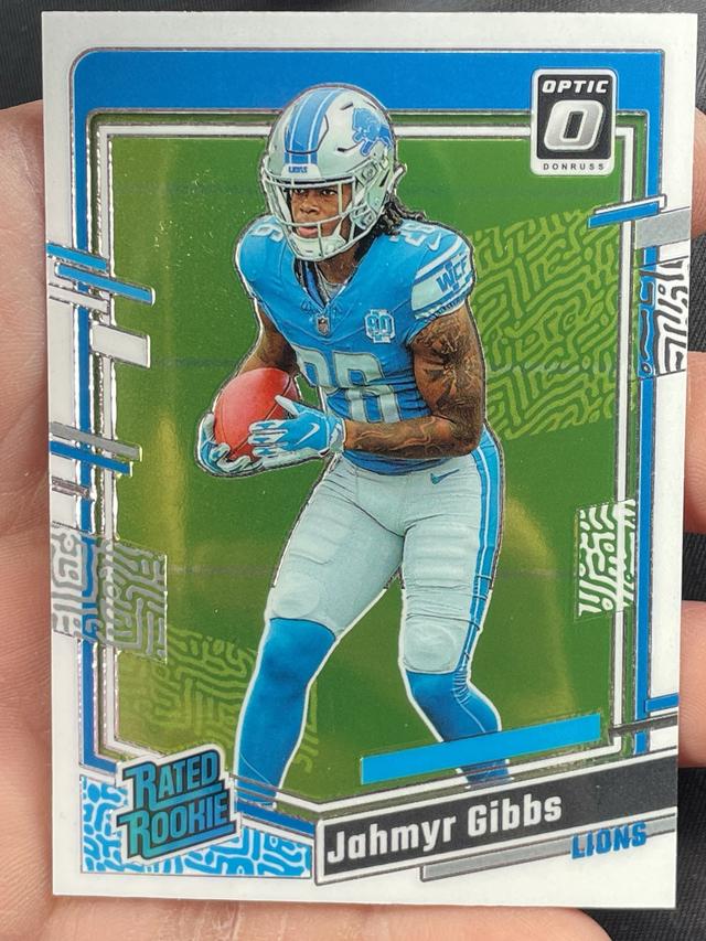 2023 Donruss Optic Jahmyr Gibbs Rated Rookies #236