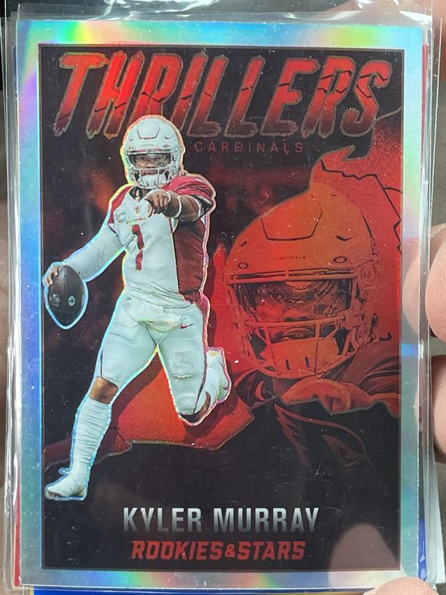 2022 Panini Rookies & Stars Football Kyler Murray Thrillers Silver Set #TH-11