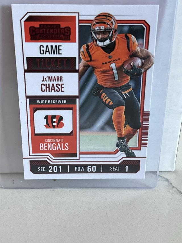 2023 Panini Contenders Ja'Marr Chase Ticket Stub  #21