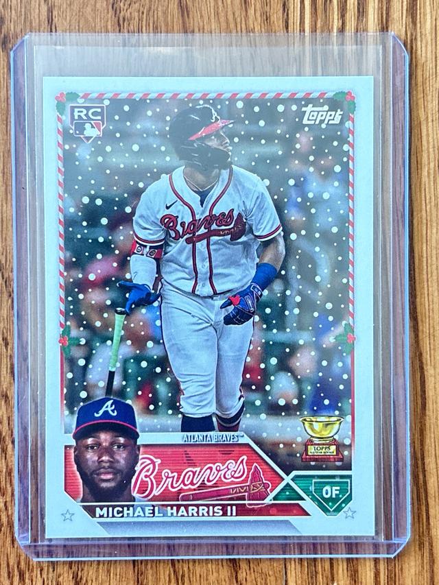 2023 Topps Holiday Michael Harris II BASE CARDS #H105