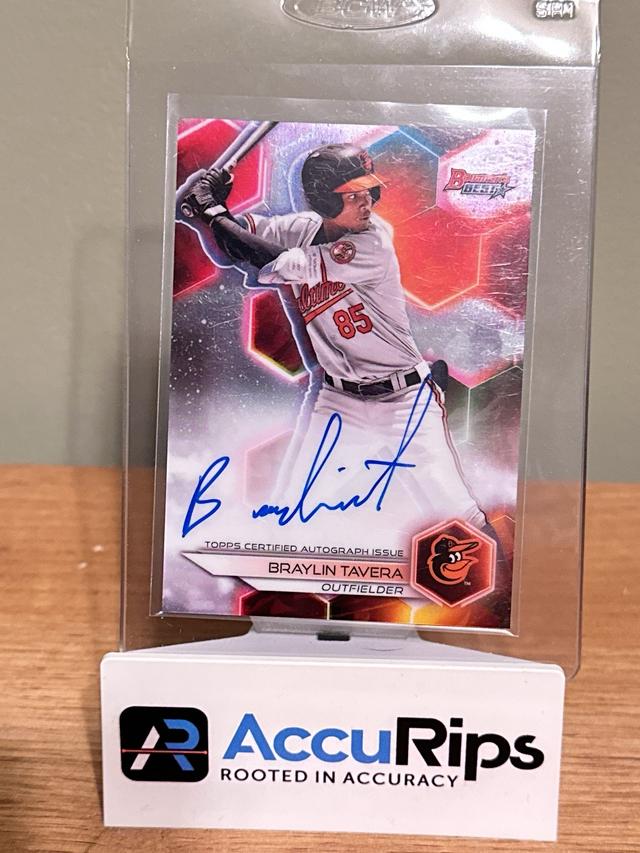 2023 Bowman's Best Braylin Tavera BEST OF EARLY FORM AUTOGRAPHS #B23-BT