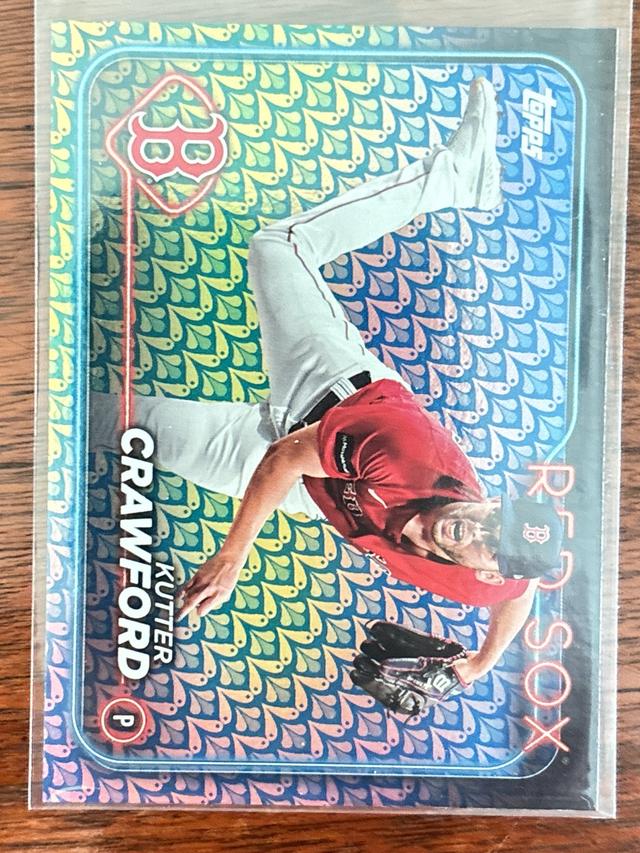 2024 Topps Series 1 Kutter Crawford BASE CARD SET Holiday #316