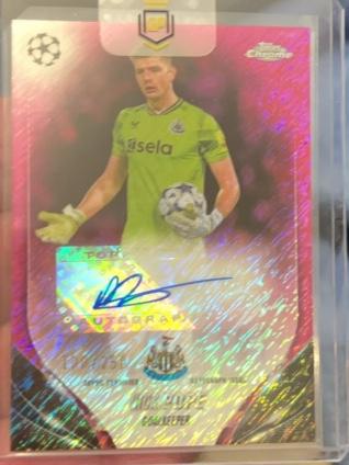 2023-24 Topps Chrome UEFA Nick Pope Autographs #CA-NP