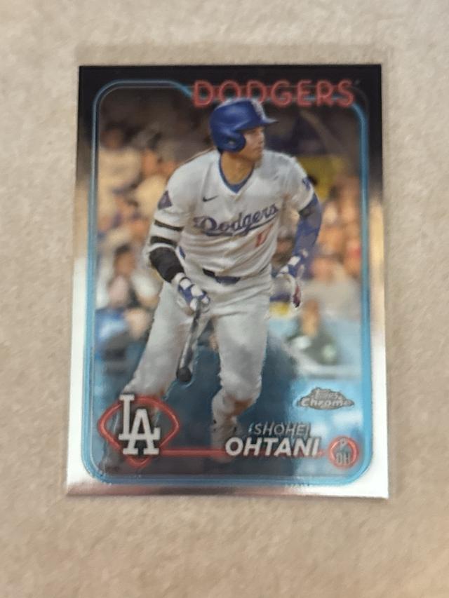 2024 Topps Chrome Shohei Ohtani ﻿Base Set #1