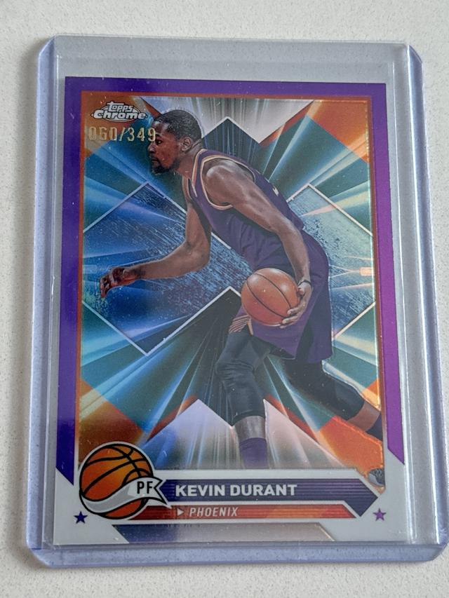 2023-24 Topps Chrome Basketball Kevin Durant Phoenix /349 #50