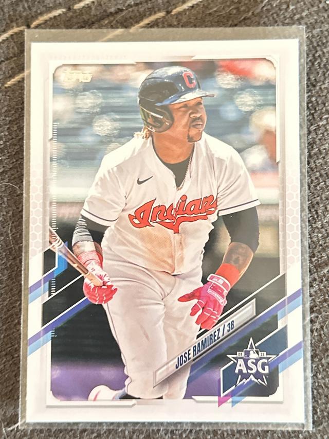 2021 Topps Update Jose Ramirez 2021 MLB ALL STARS #ASG-20