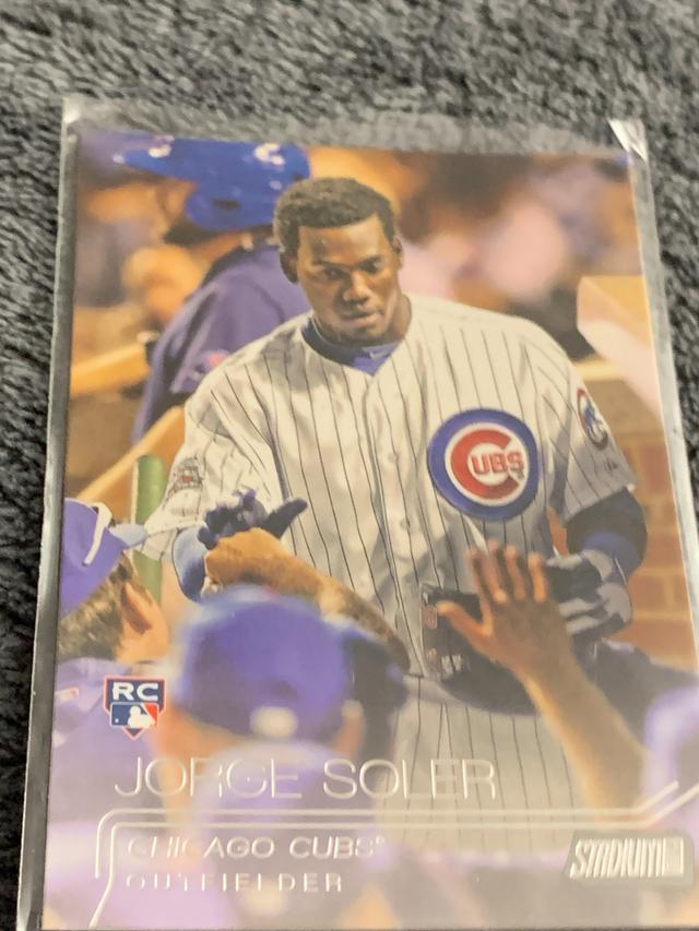 2015 Topps Stadium Club Jorge Soler Base Set #92