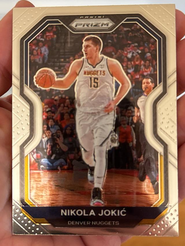 2020-2021 Panini Prizm Basketball Nikola Jokic Base Set #114