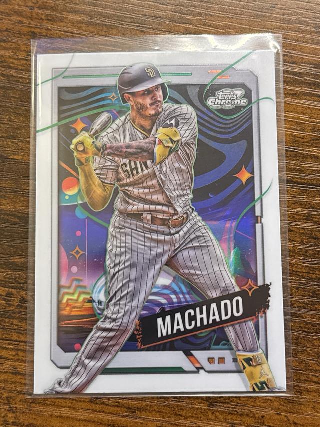 2024 Topps Cosmic Chrome Manny Machado ﻿Base Set White Hole #12