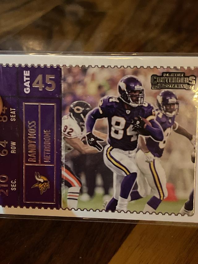 2022 Panini Contenders Football Randy Moss Game Day Ticket Set #GDT-RMO