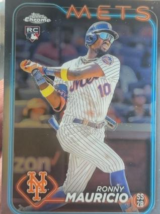 2024 Topps Chrome Ronny Mauricio ﻿Base Set #28