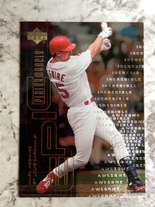 2000 Upper Deck Hitter's Club Mark McGwire ﻿EpicPerformance #EP1