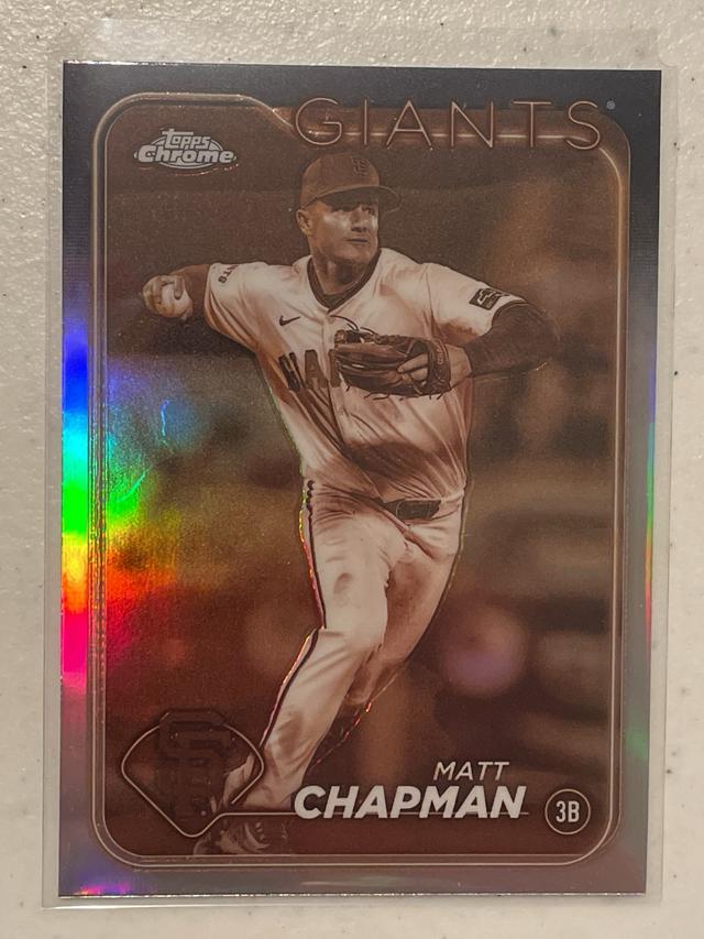 2024 Topps Chrome Matt Chapman ﻿Base Set #81