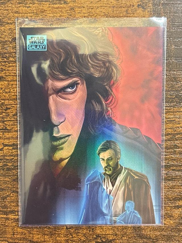 2024 Topps Star Wars Chrome Galaxy Lord Vader Aqua /199 #PD-7 Anakin Kenobi