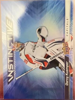 2023-24 Upper Deck Series 2 Hockey Darcy Kuemper Instinctive Checklist #IN-25