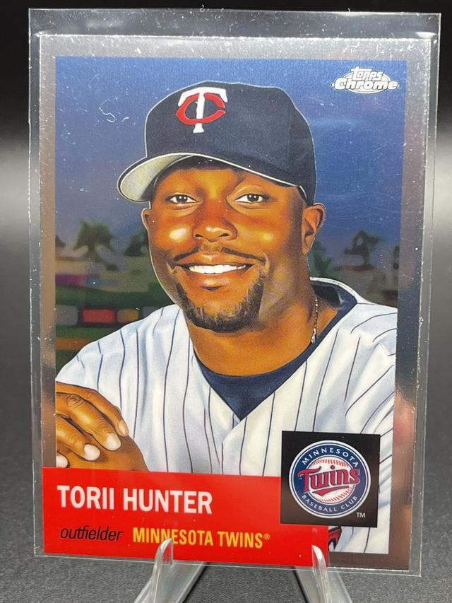 2022 Topps Chrome Platinum Torii Hunter ﻿Base Set #46