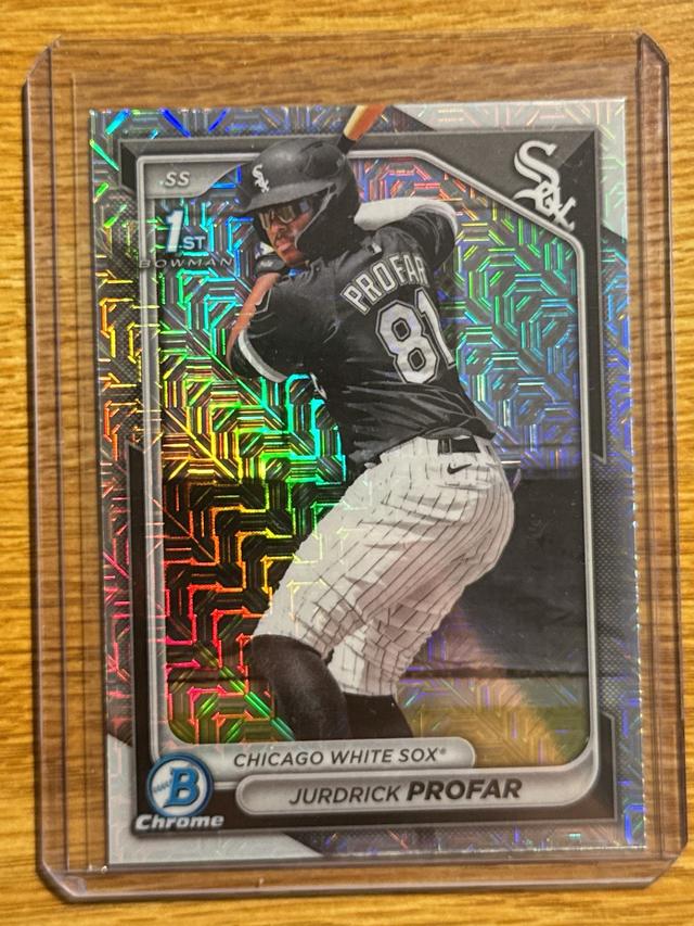 2024 Bowman Chrome Mega Box Jurdrick Profar Prospects #BCP-218