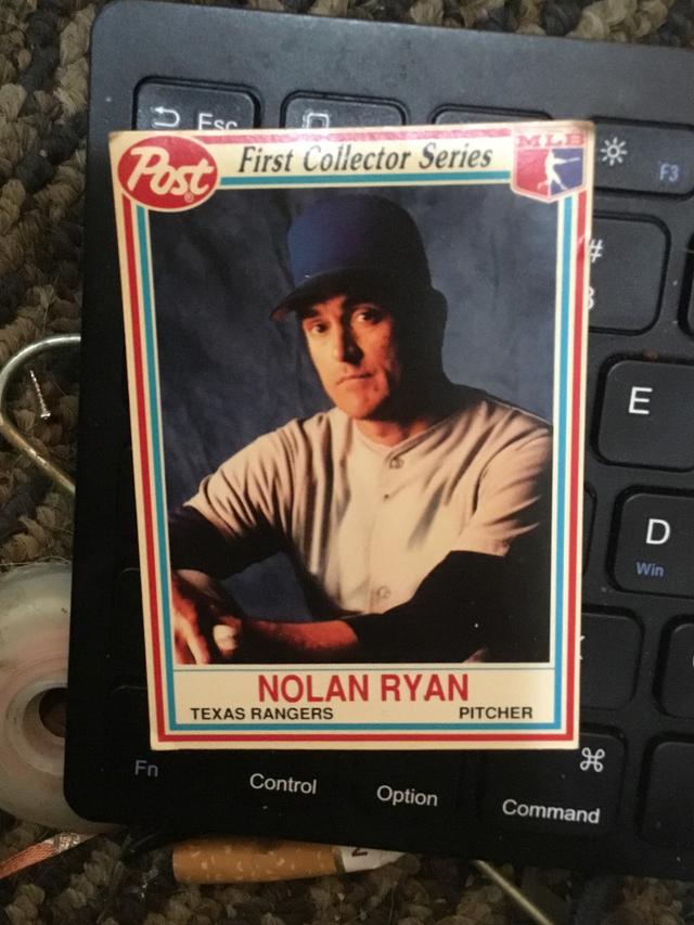 1990 Post Cereal Nolan Ryan ﻿MLB #11