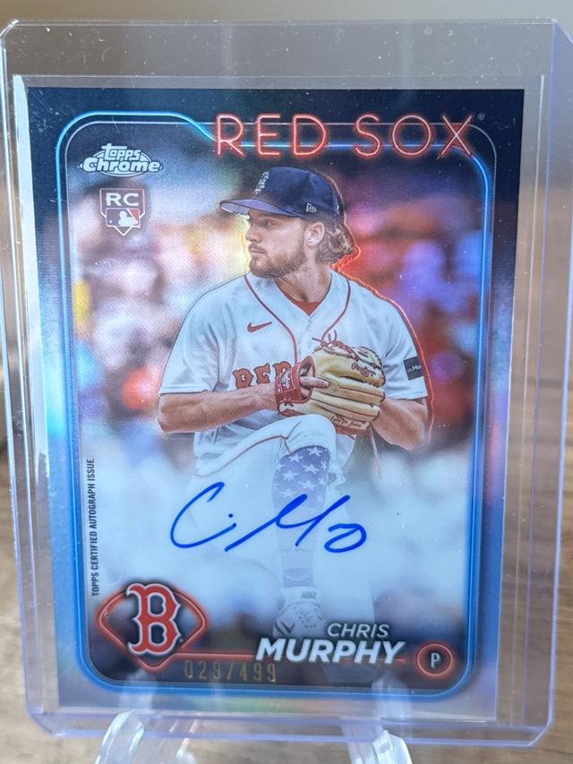 2024 Topps Chrome Chris Murphy Refractors /499 #RA-CMU