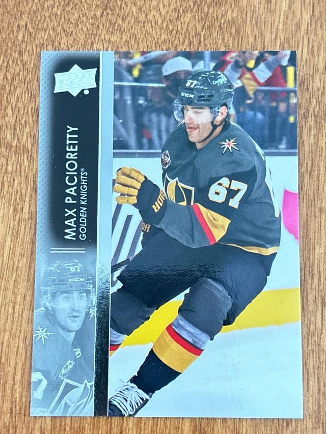 2021-22 Upper Deck Hockey Series 2 Max Pacioretty Base Set #431