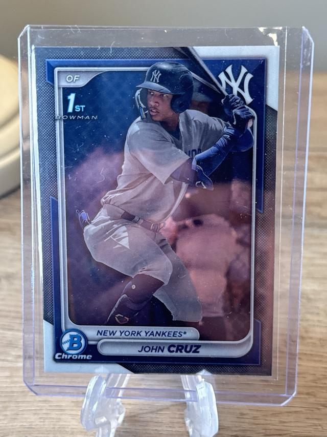 2024 Bowman John Cruz CHROME PROSPECTS II #BCP-77