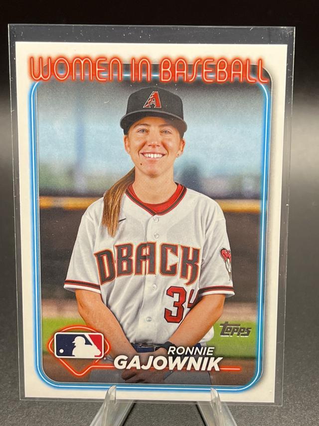 2024 Topps Series 2 Ronnie Gajownik ﻿Women in Baseball #WIB-3