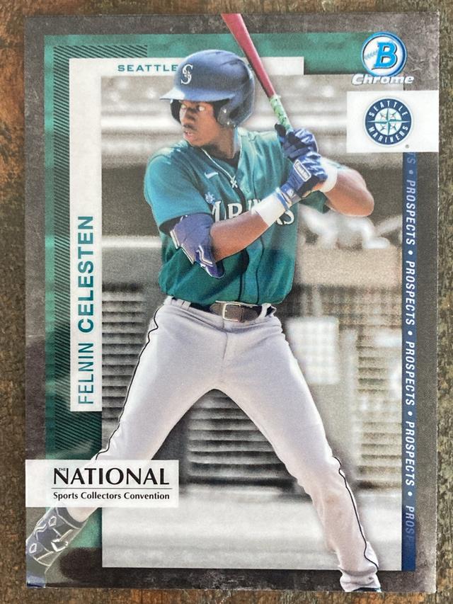 2024 Topps National Felnin Celesten Bowman Chrome Prospects #TP-17