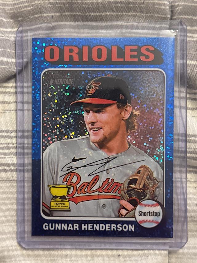 2024 Topps Heritage Gunnar Henderson #24