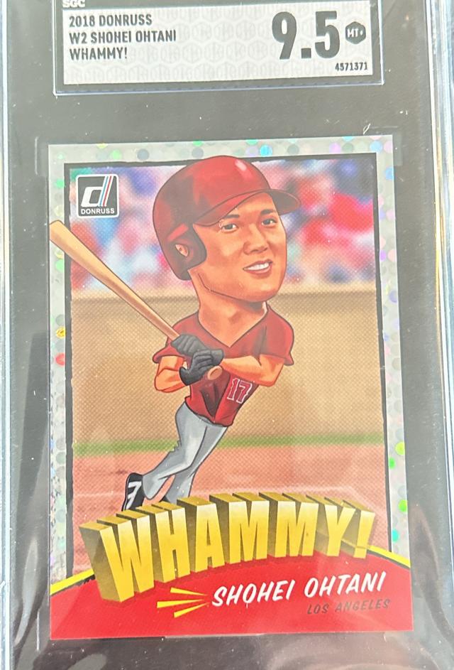 2018 Donruss Shohei Ohtani SGC 9.5 Whammy Set #W2