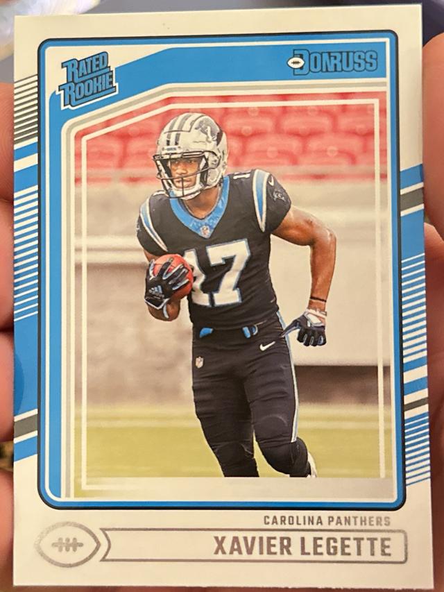 2024 Donruss Football Xavier Legette Rated Rookies #323