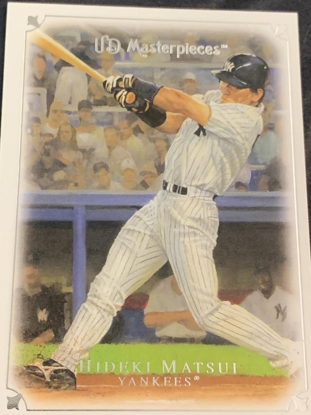 2007 UD Masterpieces Hideki Matsui ﻿Base Set #44