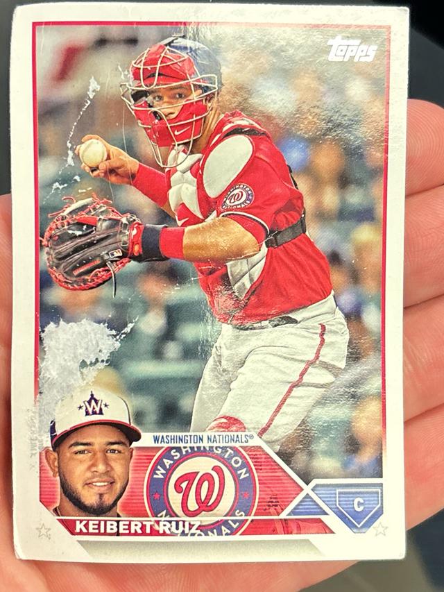 2023 Topps Series 1 Keibert Ruiz BASE COMPLETE SET #130