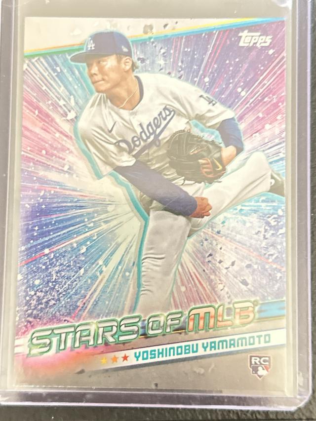 2024 Topps Series 2 Yoshinobu Yamamoto STARS OF MLB #SMLB-57