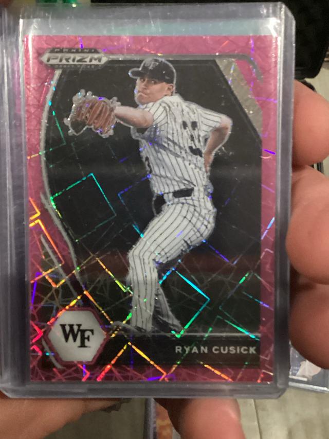 2021 Panini Prizm Draft Picks Ryan Cusick Base Set #PDP24