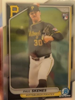 2024 Bowman Chrome Paul Skenes ﻿Base Set #31