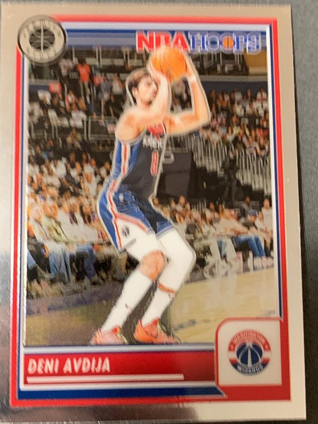 2023-24 Panini Hoops Premium Stock Deni Avdija ﻿Base Set #226