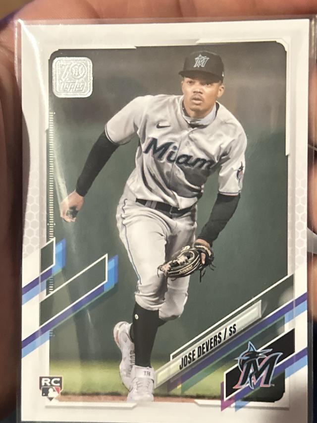 2021 Topps Update Jose Devers BASE SET #US94