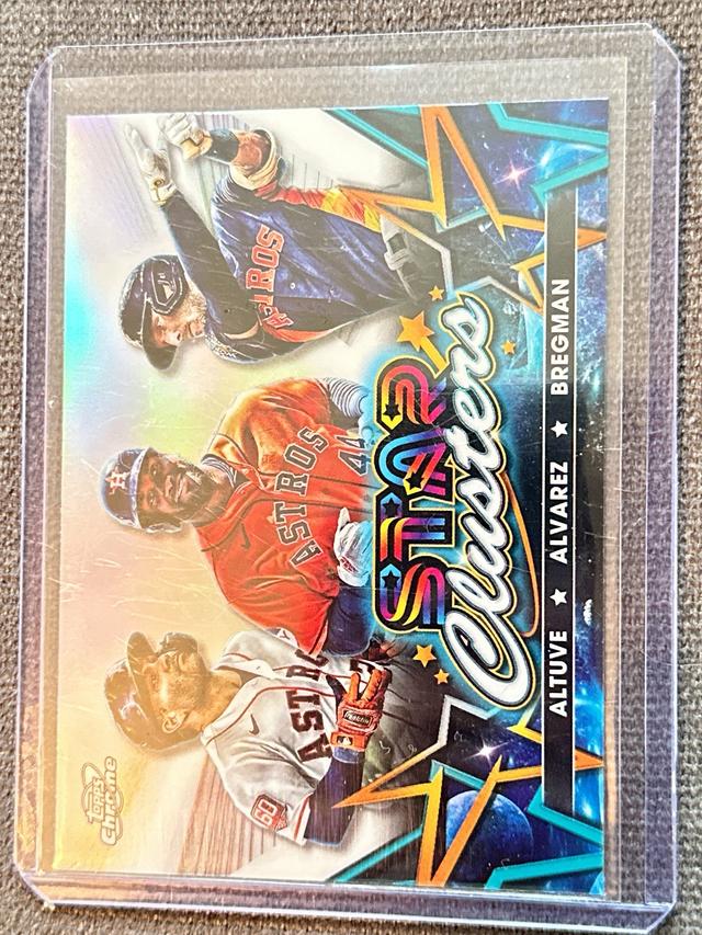 2023 Cosmic Chrome Alex Bregman STAR CLUSTERS #SC-11