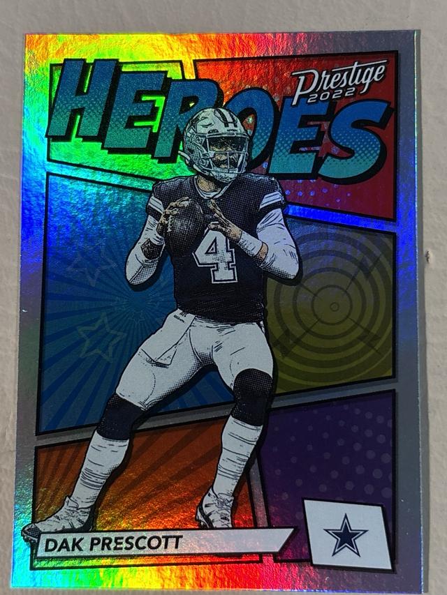 2022 Panini Prestige Dak Prescott Heroes Set #12