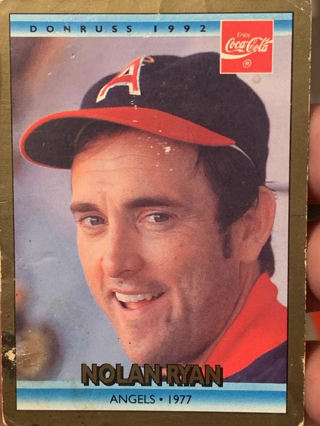 1992 Donruss Coca-Cola Nolan Ryan ﻿Base #11