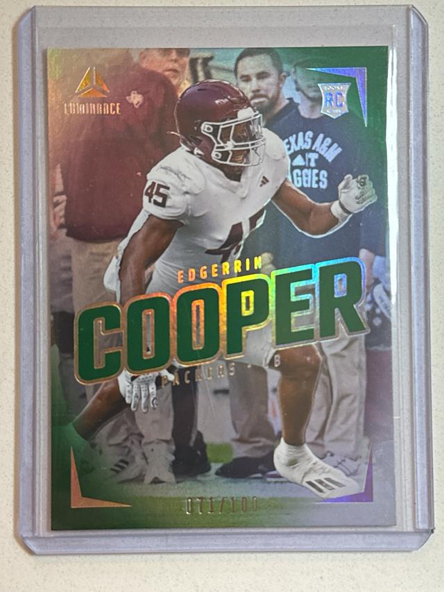 2024 Panini Luminance Edgerrin Cooper Rookies #137