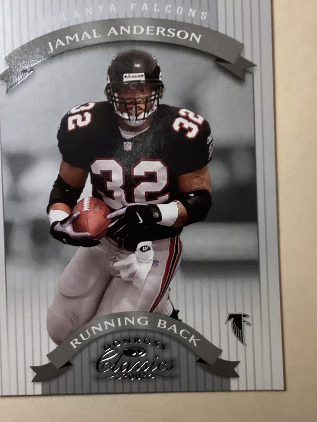 2002 Donruss Classics Football Jamal Anderson ﻿Base #3