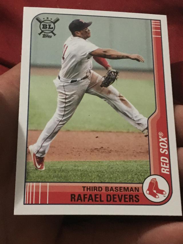 2021 Topps Big League Rafael Devers ﻿Base Set #180