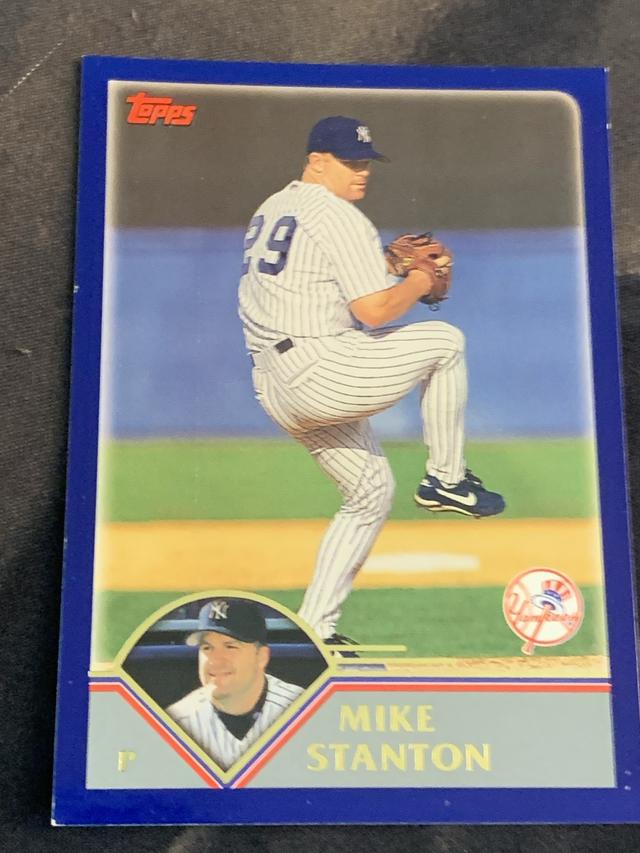 2002 Topps Mike Stanton Base Set #2