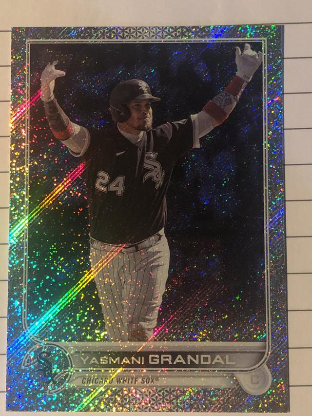 2022 Topps Complete Factory Set Yasmani Grandal Retail Foilboard /875 #284