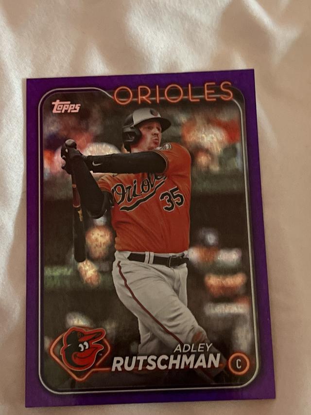 2024 Topps Series 1 Adley Rutschman BASE CARD SET /799 #35