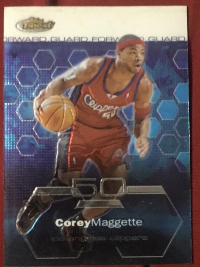 2002-03 Topps Finest Corey Maggette ﻿Base #28