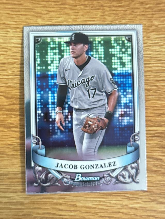 2024 Bowman Sterling Jacob Gonzalez BASE PROSPECT #BSP-47