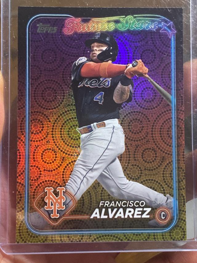 2024 Topps Series 2 Francisco Alvarez BASE SET Holiday #383