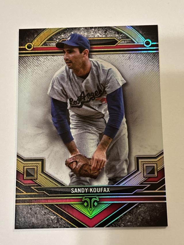 2024 Topps Triple Threads Sandy Koufax ﻿Base Set #97